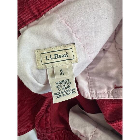 Vintage L.L. Bean corduroy Red Pants - Picture 5 of 9